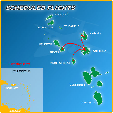 Scheduled flights